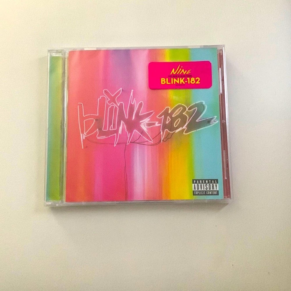 [5x$25] ⭐️ NEW Blink-182 album Nine sealed CD unopened limited edition